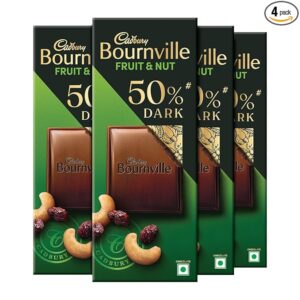 Cadbury Bournville Fruit And Nut Dark Chocolate Bar