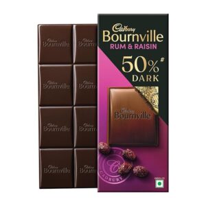 Cadbury Bournville Rum & Raisin Chocolate Bar