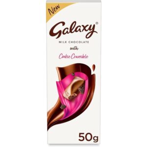 Galaxy Cookie Crumble Milk Chocolate Bar