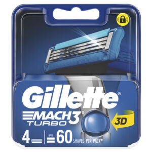 Gillette Mach3 Turbo Cartridge 4S