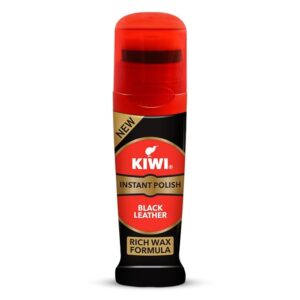 Kiwi Instant Liquid Glossy Finish Shoe Polish Black