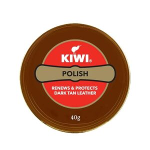 Kiwi Paste Shoe Polish - Dark Tan