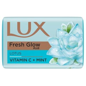 Lux Fresh Glow Plus With Vitamin C + Mint Lotus Soap