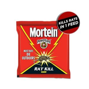 Mortein Powergard Rat Kill Cake Kills Rats Outdoors In One Feed Effective Against All Types Of Rats