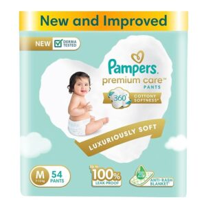 Pampers Active Baby Tape Style Diapers, Medium (M)