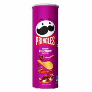 Pringles Potato Chips - Fusion Chutney Flavour, Crunchy & Crispy